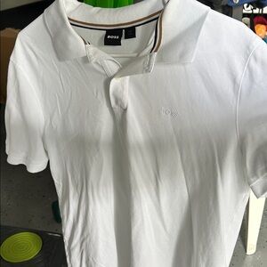 Boss Crisp White Polo Shirt